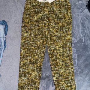 JCrew Crew cafe Capri Green